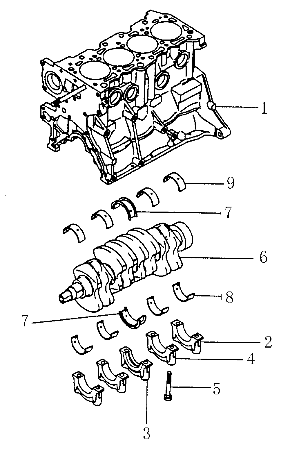 BYD F3 BEARING