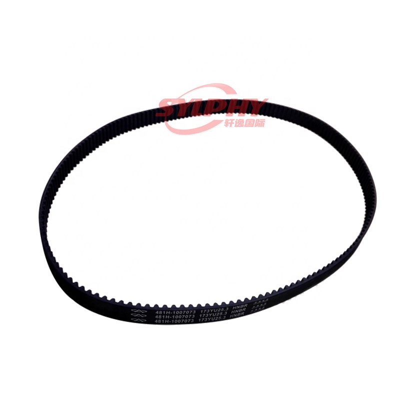 2016 new chery tiggo 481H-1007073BA timing belt 173tooth 